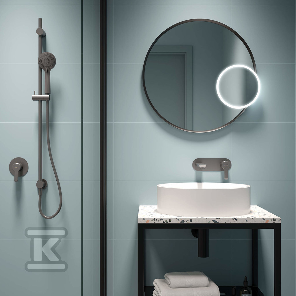 Сифон для раковини круглий, nero - NHC_B31K